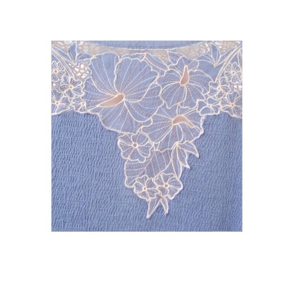 Free People Easy Breeze Appliqué Lace Henley Top - Picture 9 of 16